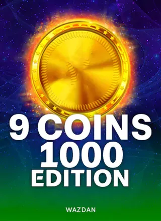 ภาพจากหน้าเกมเกมสล็อต 9 Coins 1000 Edition จากค่าย Wazdan บน jinda44 โค้ดเพชรฟรี